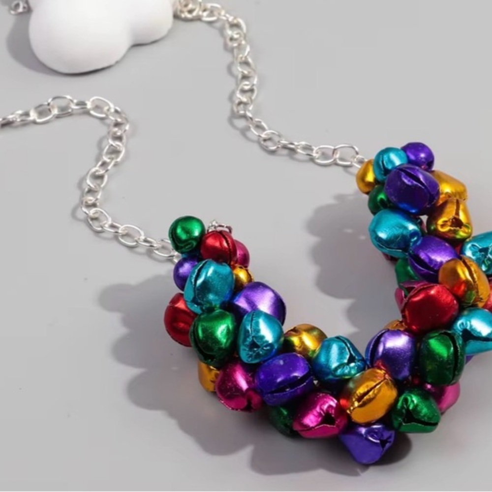 ‘Tis The Season Colorful Necklace
